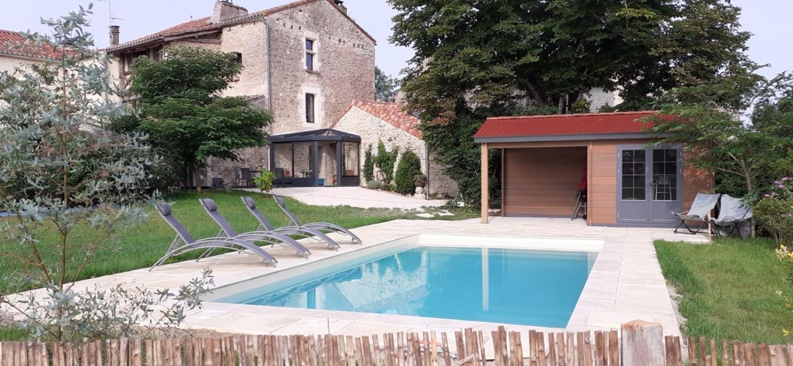Maison De Village, Charme Et Confort Mauroux  ภายนอก รูปภาพ